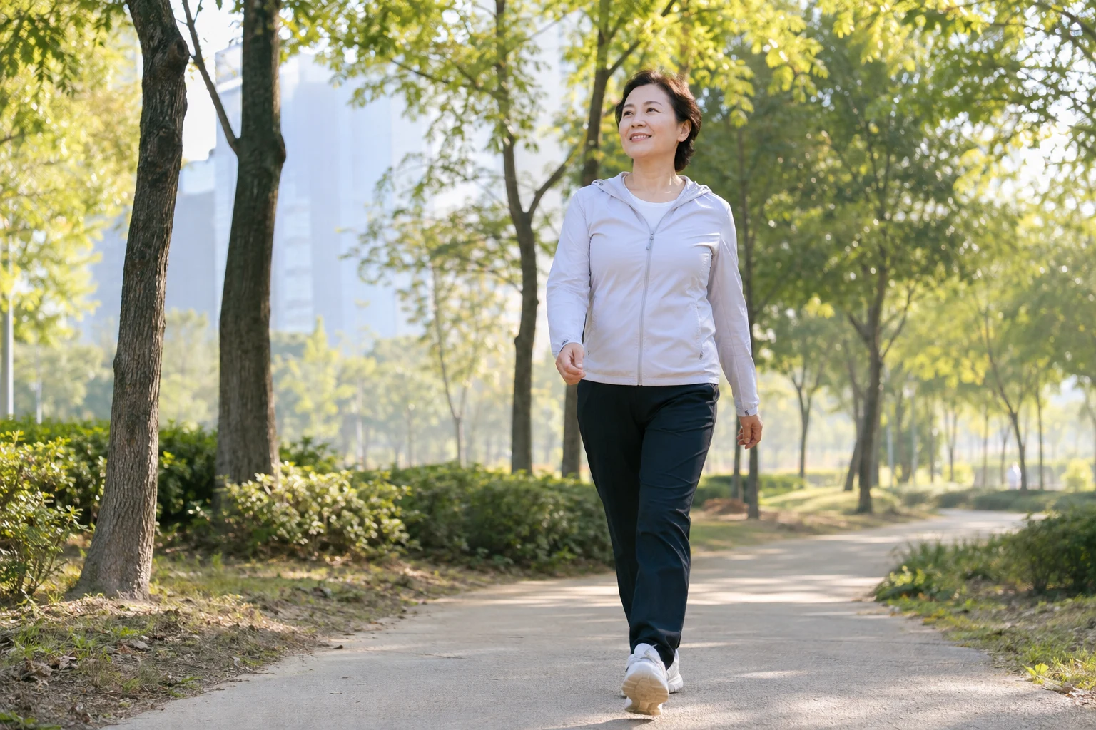 한방 다이어트 중단 후 관리 상담 준비 장면